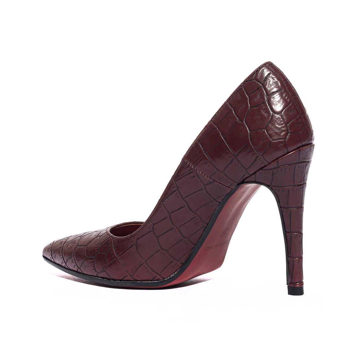 KISS KRISS 3401 BORDO Decollete Donna