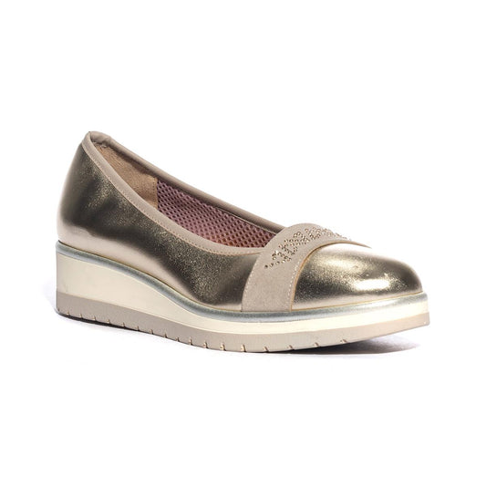 VALLEVERDE 45101 PLATINO Mocassini Donna