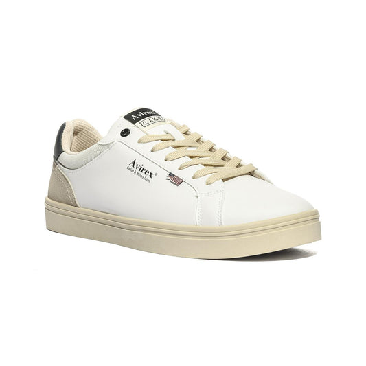 AVIREX GRANT034 OFF WHITE Sneakers Uomo