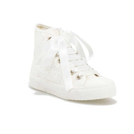 DXO C88 GLITTER BIANCO Sneakers Bambina