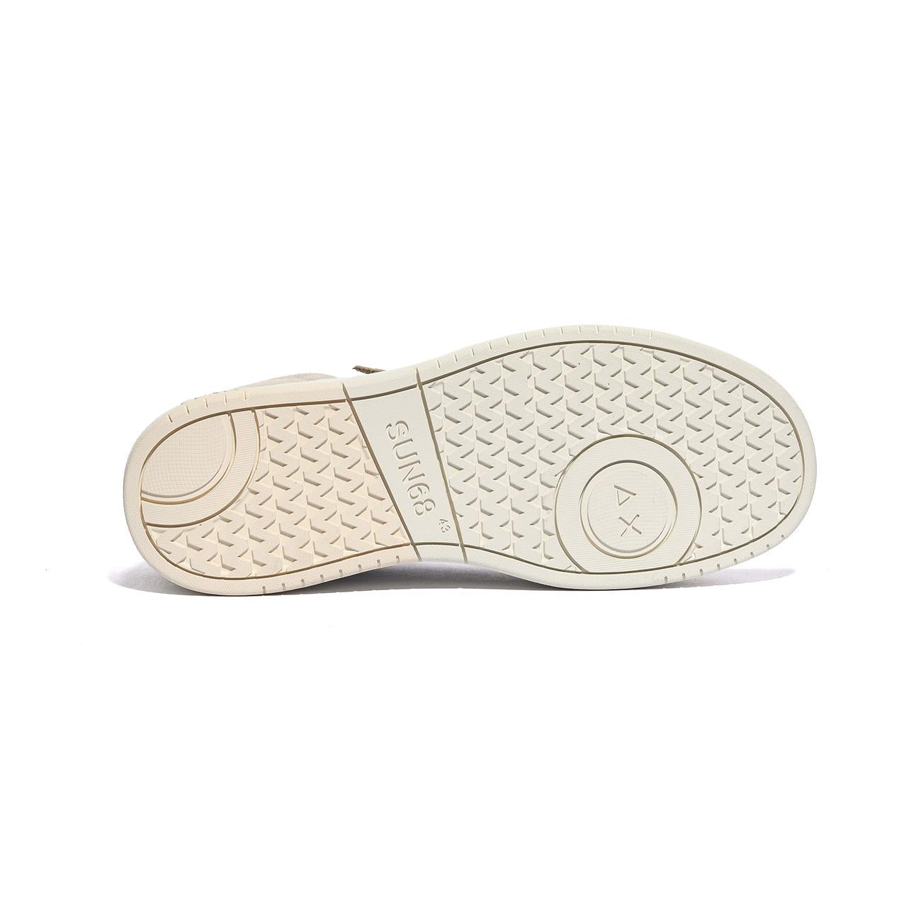 Sneakers Sun68 BIG BASKET Bianche Z45148BIANCO SUN 68