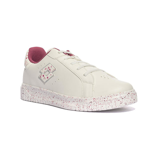 LOTTO 218193 WHITE PURPLE 228 TEA ROSE Sneakers Bambino