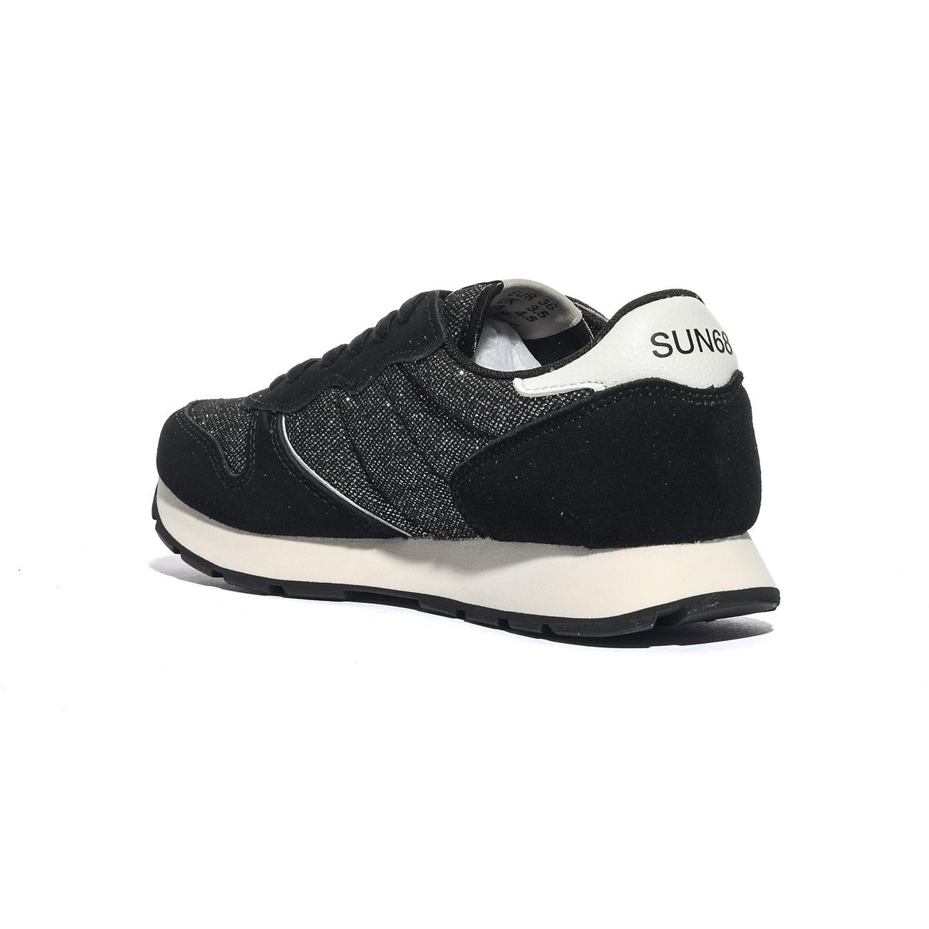 Sneakers Sun68 GIRL'S ALLY GLITTER TEXTILE Nere Z45404TNERO SUN 68