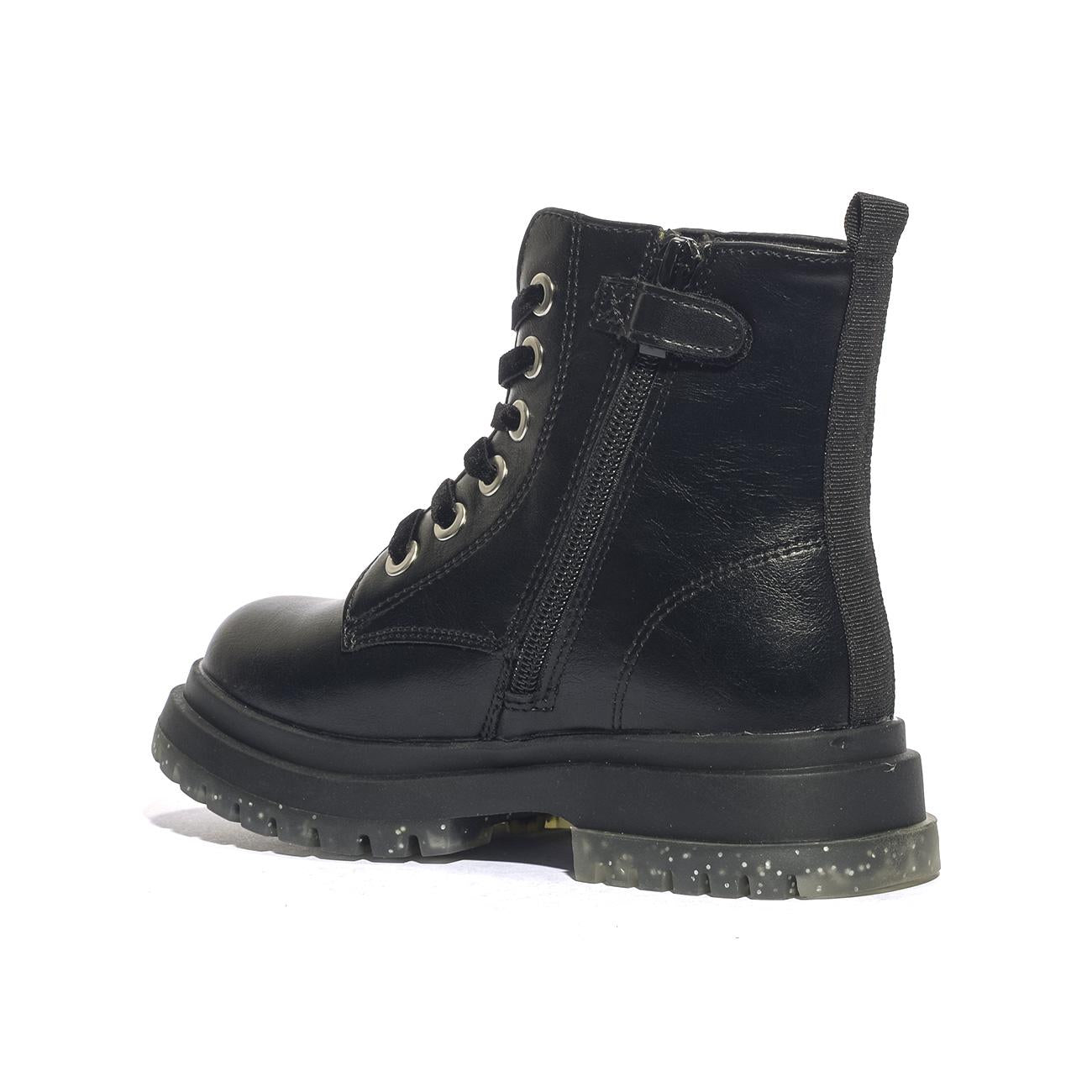 LUMBERJACK 102226597 BLACK Anfibi Bambina