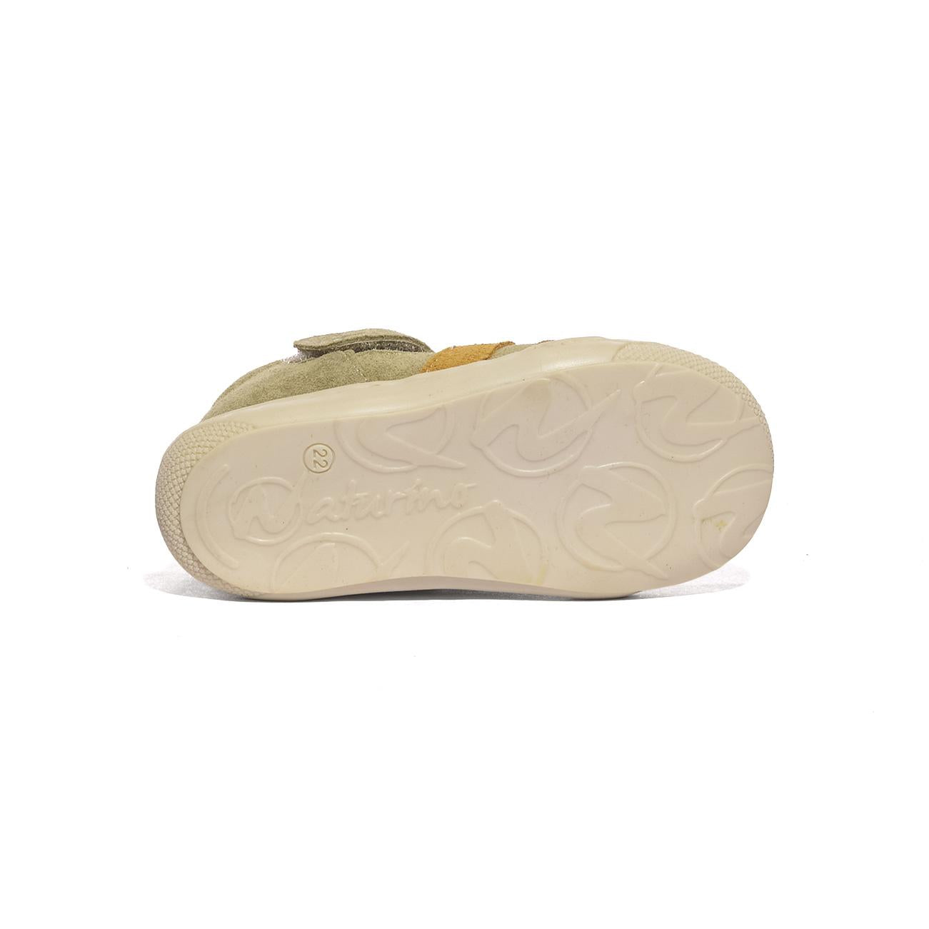 NATURINO 0012014984.05.3B03 STONE WARM ORANGE Sandali Bambino