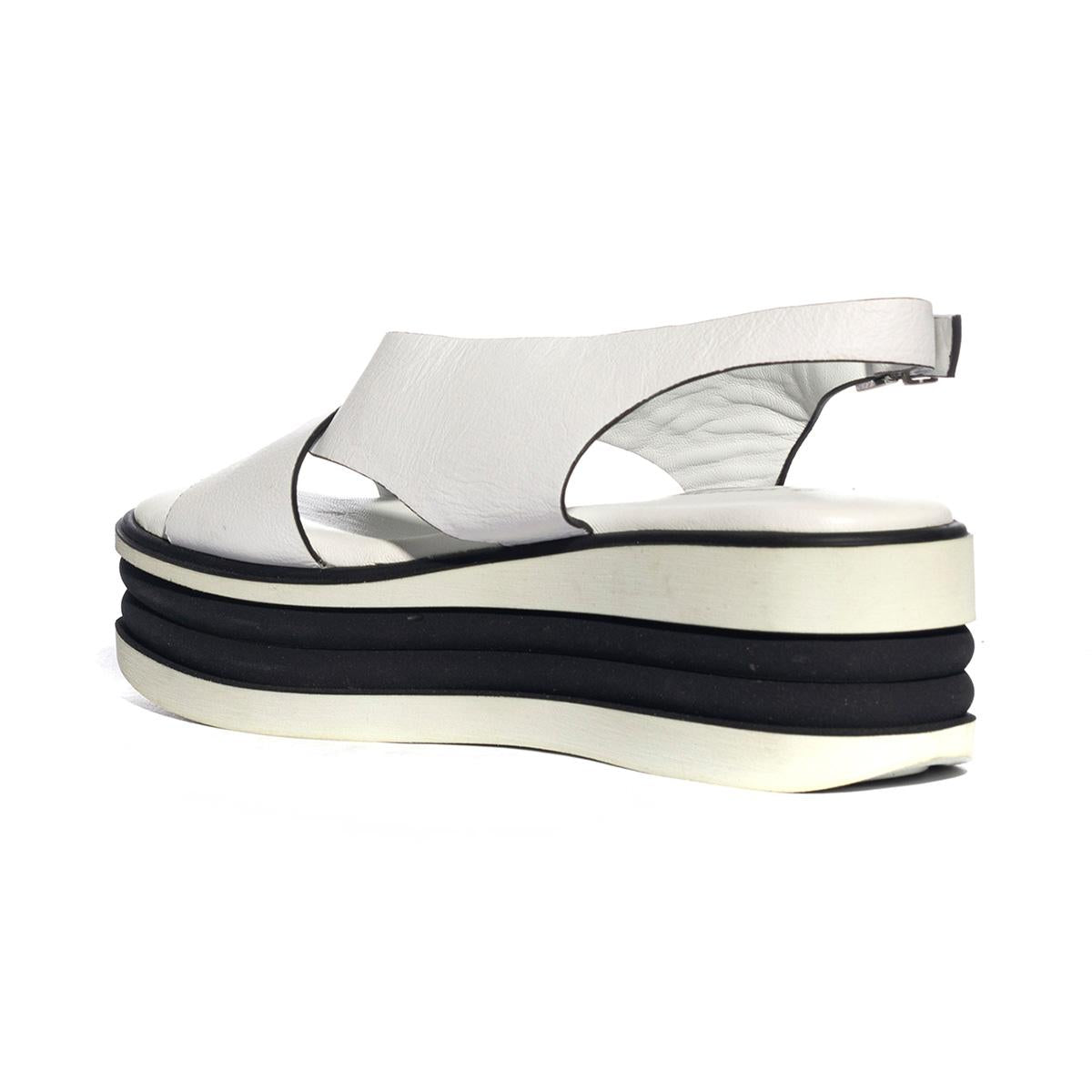 VALLEVERDE 28101 BIANCO Sandali Donna