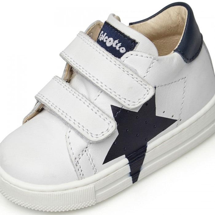 FALCOTTO 0012014121-01-1N09 WHITE-NAVY Sneakers Bambino
