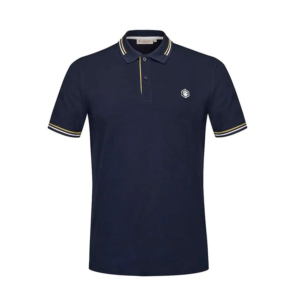 LUMBERJACK 102268263 NAVY BLUE Polo Uomo