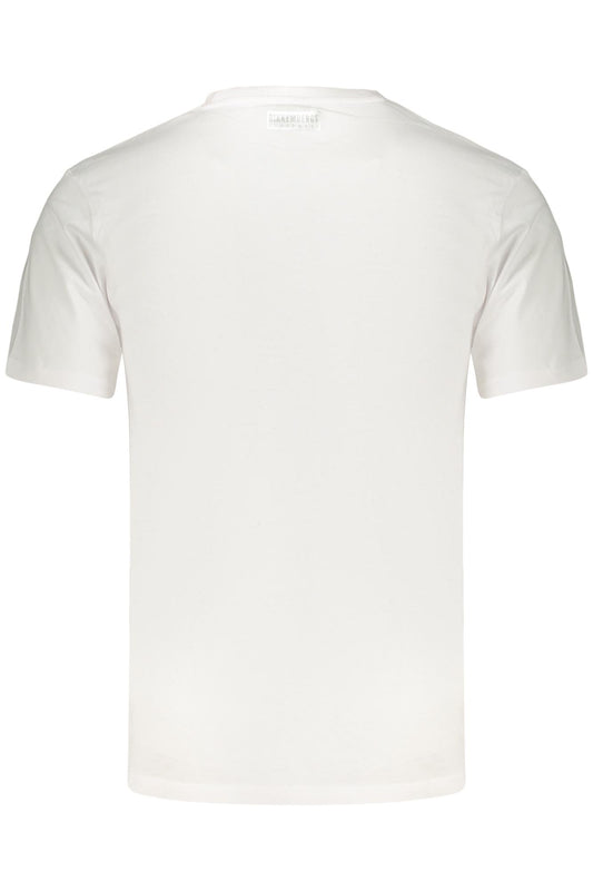 BIKKEMBERGS BKK2MTS03_BIWHITE Bianco T-Shirt Uomo