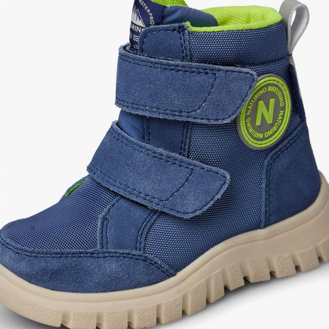 stivaletti NATURINO GEMINAE 3 VL WP blue 0013001577-01-0C03AZURE NATURINO
