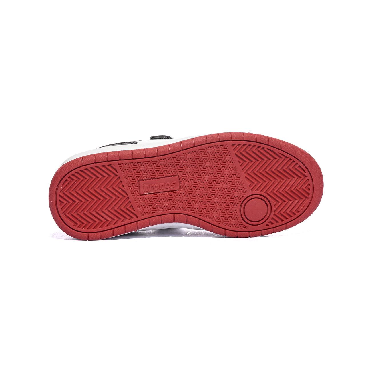 KRONOS KR32K82224 RED BLACK Sneakers Unisex Bambino