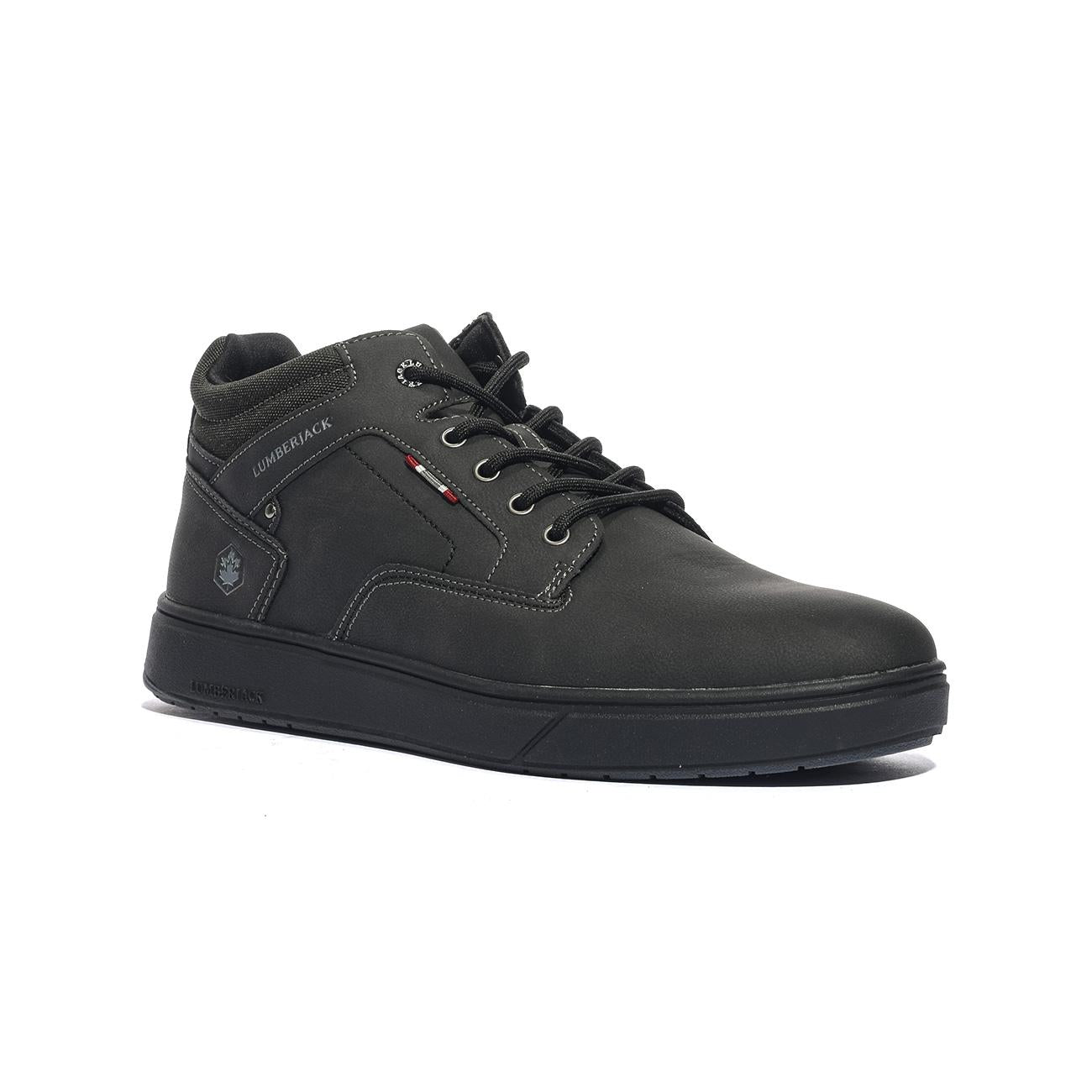 Sneakers Lumberjack MARVIN Nere 102217655TOTAL BLACK LUMBERJACK