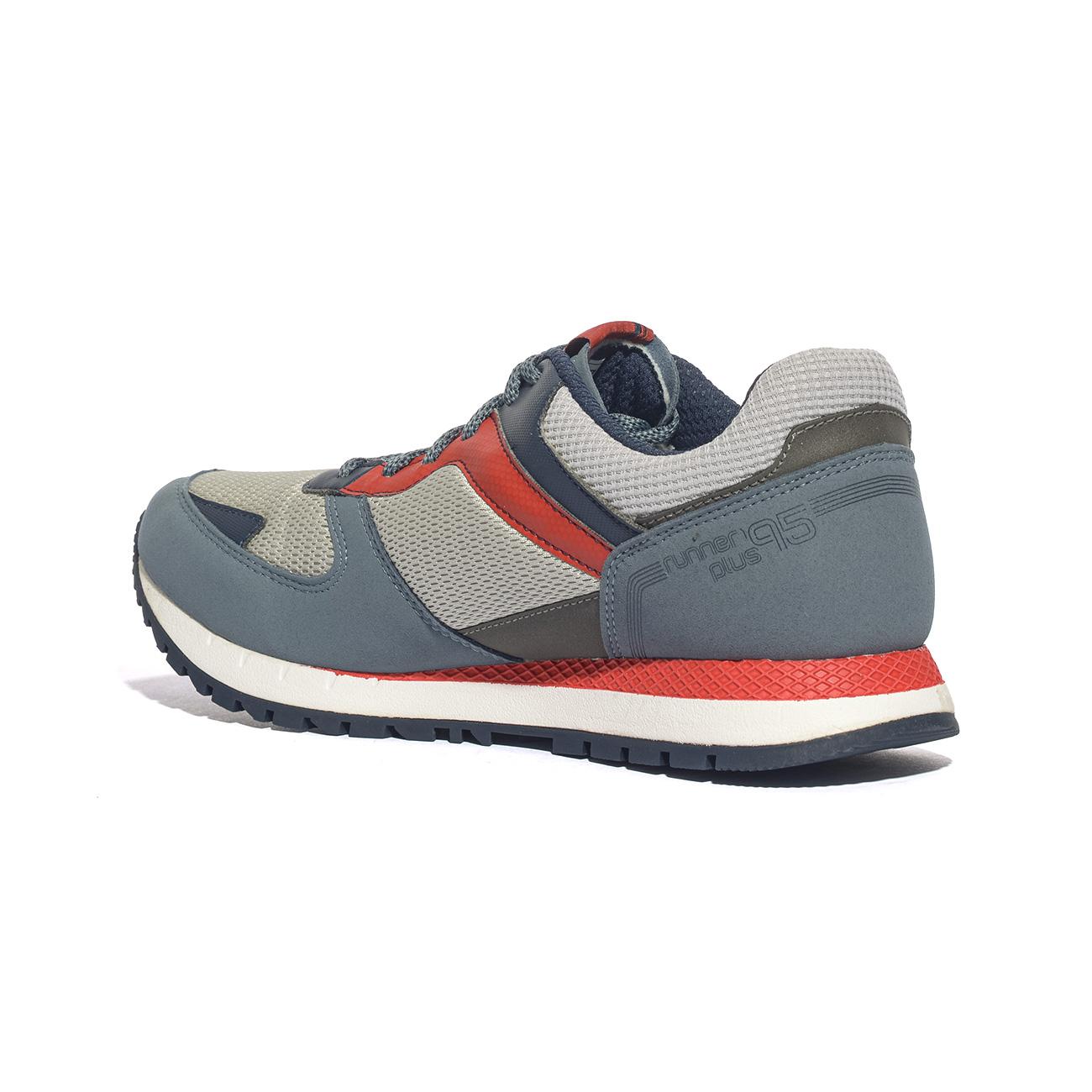 Sneakers Lotto RUNNER PLUS '95 AMF V Grigie 217431*BLUE MIRAGE DRESS BLUE LOTTO