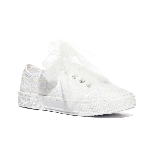 DXO 105 PIZZO BIANCO Sneakers Bambina
