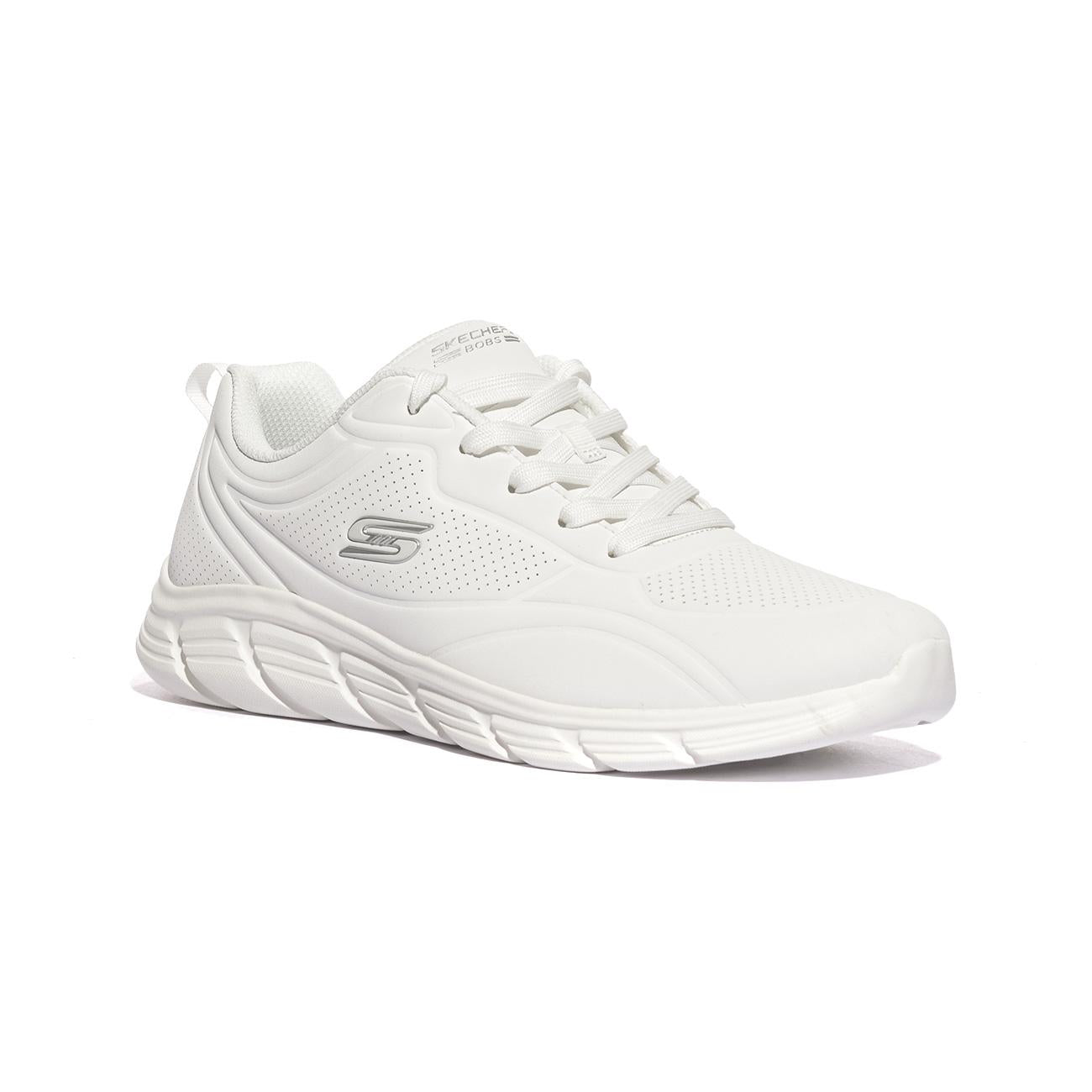 Sneakers Skechers BOBS B FLEX LO - COOL EASE Bianche 117715W SKECHERS
