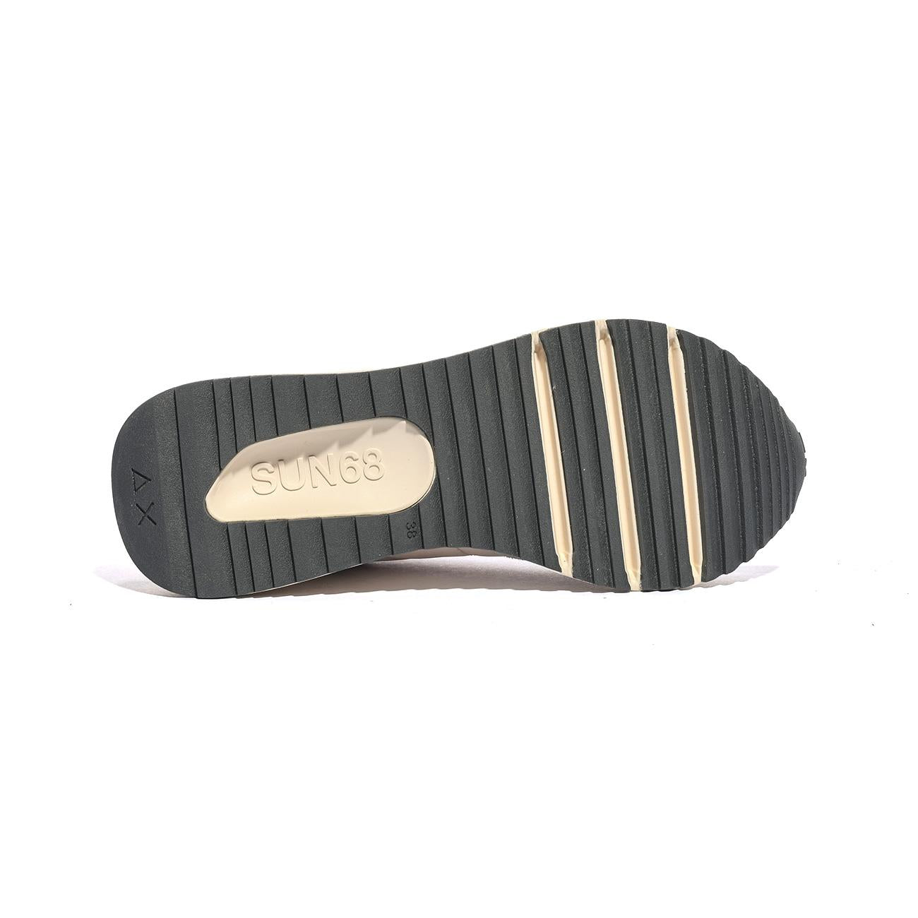 Sneakers Sun68 BIG ALLY MULTICOLOR Bianche Z45213BIANCO PANNA SUN 68