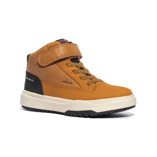 GEOX J16FMA 0ME32 DK YELLOW BLACK C2G9B Stivaletti Bambino