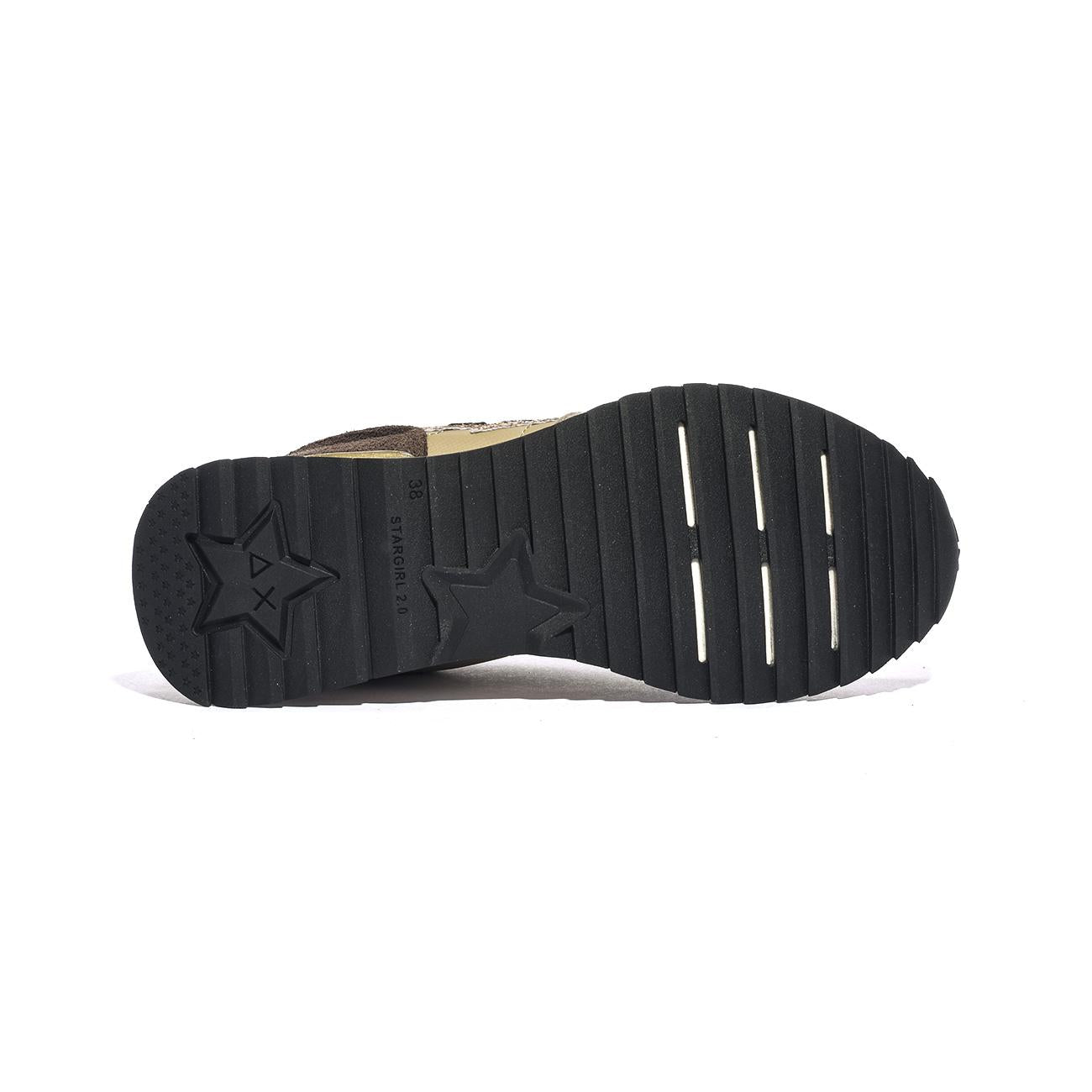 Sneakers Sun68 STARGIRL GLITTER LOGO Beige Z45217BEIGE SCURO SUN 68
