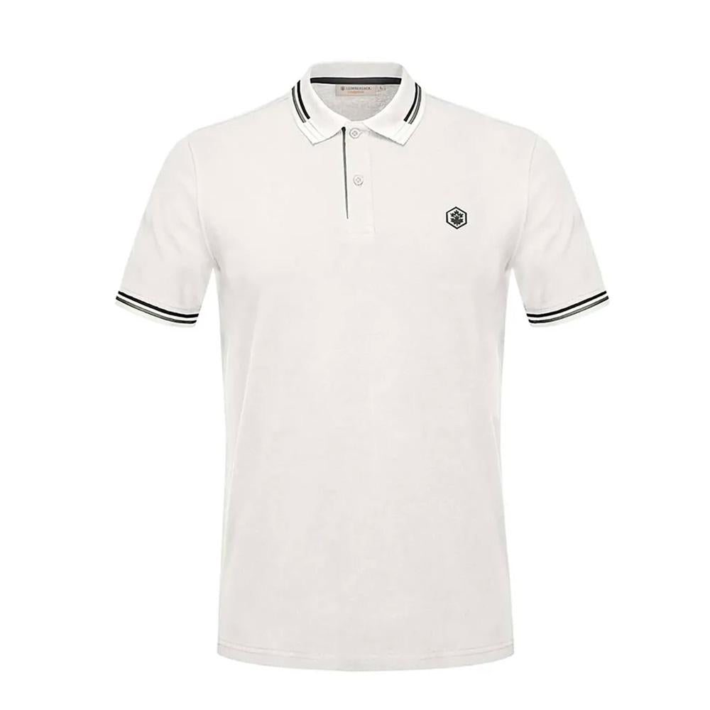 LUMBERJACK 102268267 WHITE Polo Uomo
