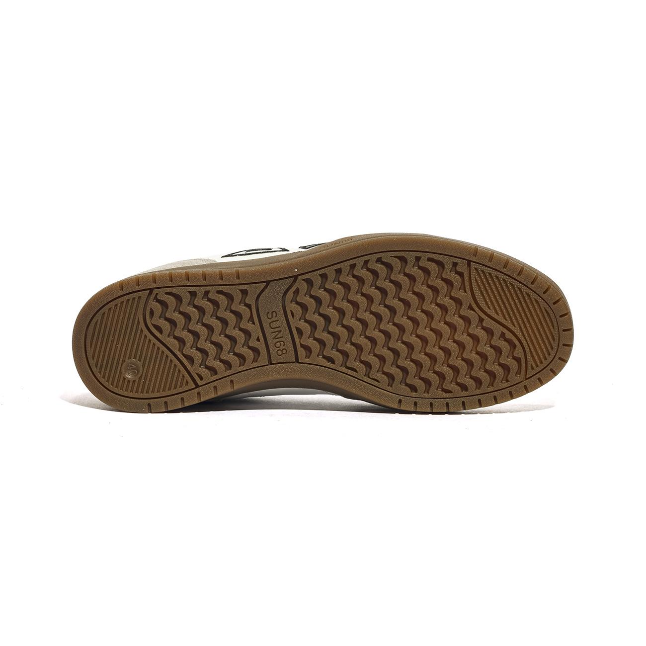 Sneakers Sun68 CALIFORNIA SUN LEATHER Bianche Z45141BIANCO SUN 68