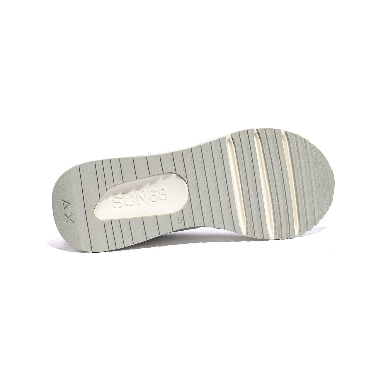 Sneakers Sun68 BIG ALLY Bianche Z45211BIANCO PANNA SUN 68