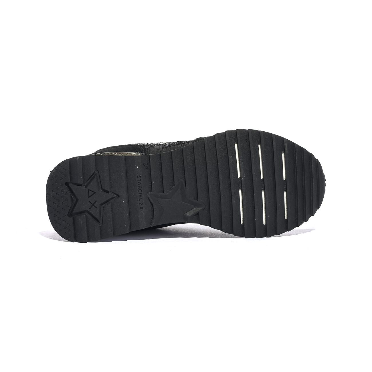 Sneakers Sun68 STARGIRL GLITTER LOGO Nere Z45217NERO SUN 68