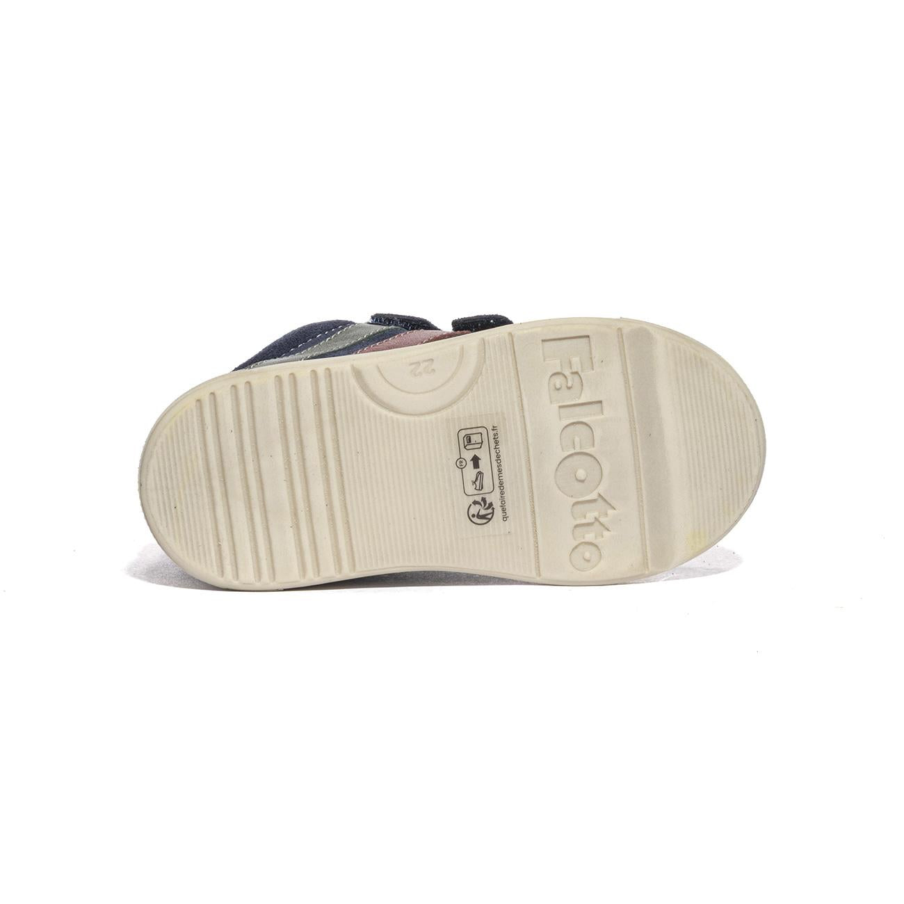 FALCOTTO 0012015339.44.1C11 NAVY GREEN Sneakers Bambino