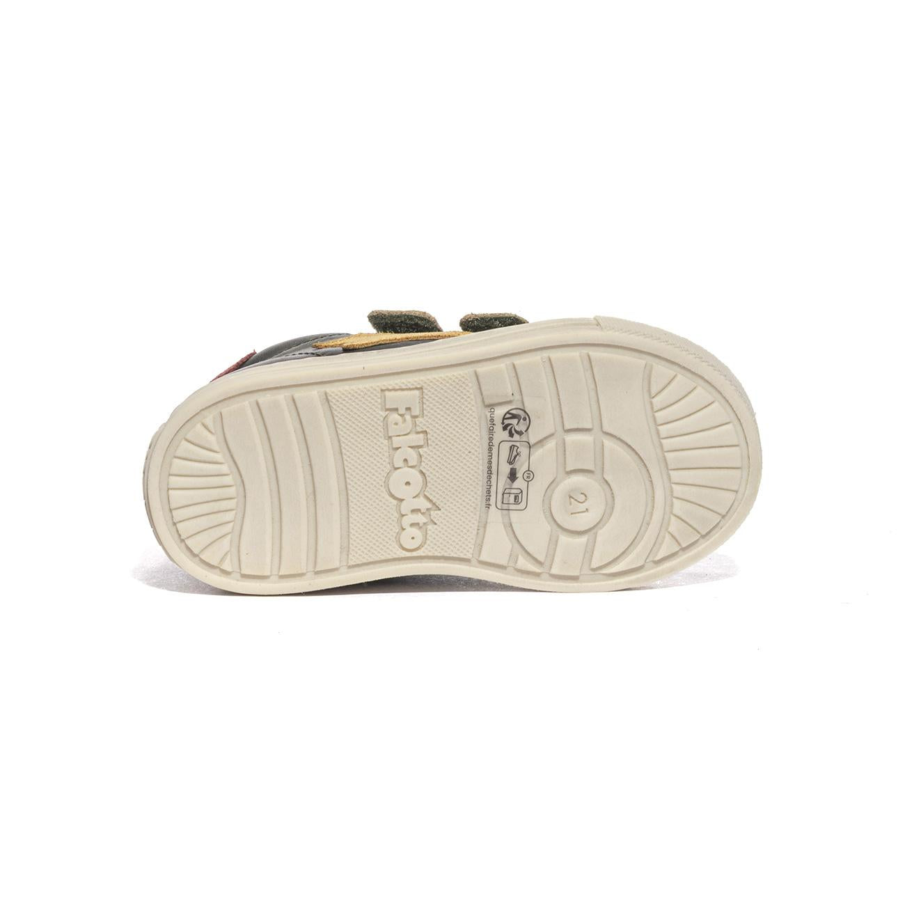 FALCOTTO 0012015350.A8.1F10 MILITARY GRANATA Sneakers Bambino