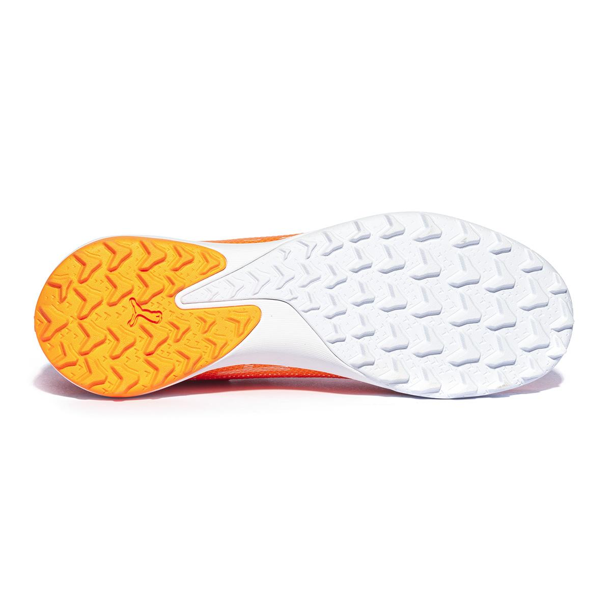 PUMA 107220-01 Orange White Blue Calcio Uomo