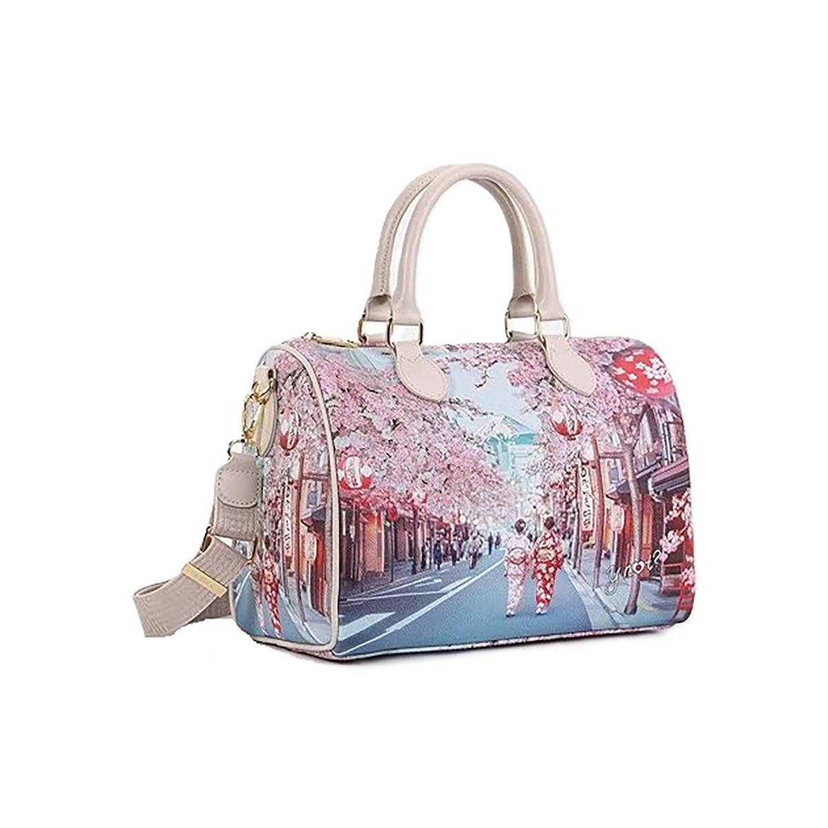 Y-NOT YES318S6 TOKYO SAKURA Borse Donna