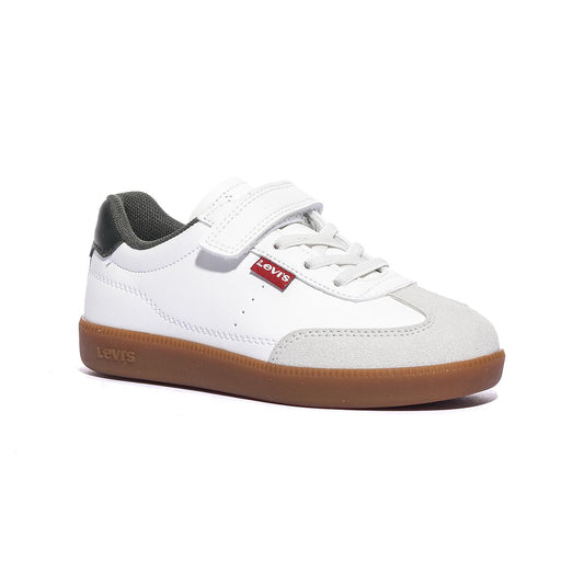 LEVI'S VJAC0026S WHITE KHAKI CAMO Sneakers Bambino