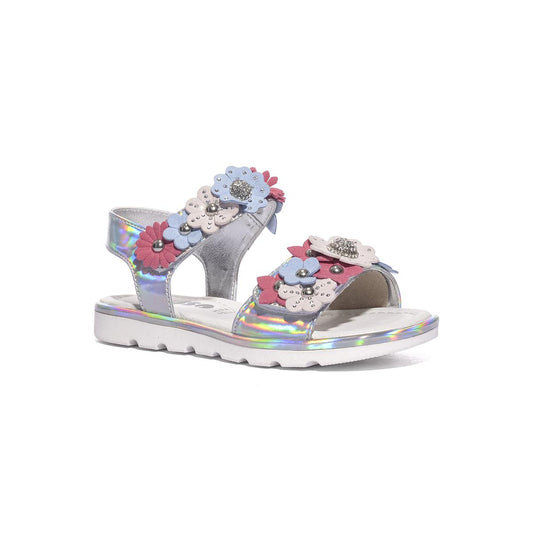 ASSO AG17904 SILVER MULTICOLOR Sandali Bambina