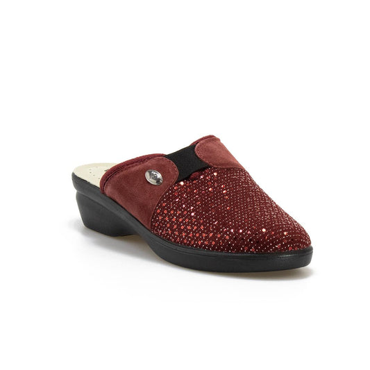 VALLEVERDE 25238 BORDO Ciabatte Donna