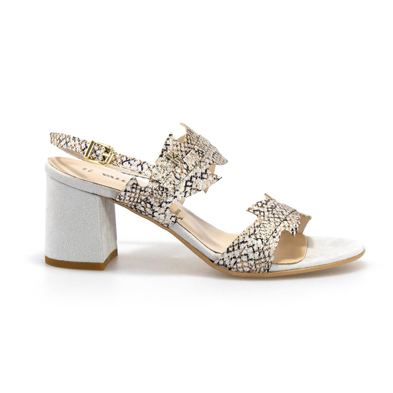 Sandali Valleverde 28250 Animalier/Grigio 28250ACCIAIO VALLEVERDE