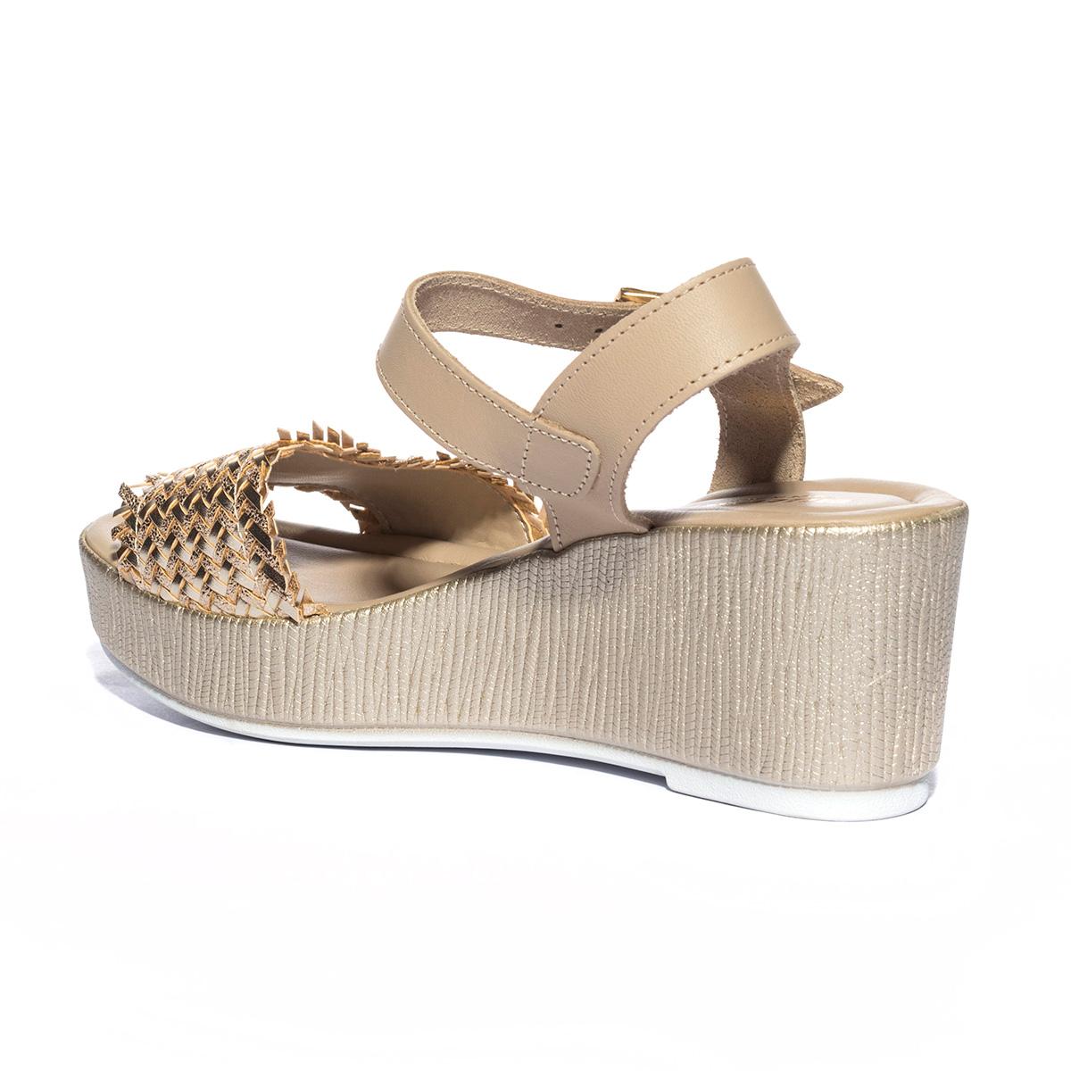 VALLEVERDE 32143 PLATINO Sandali Donna