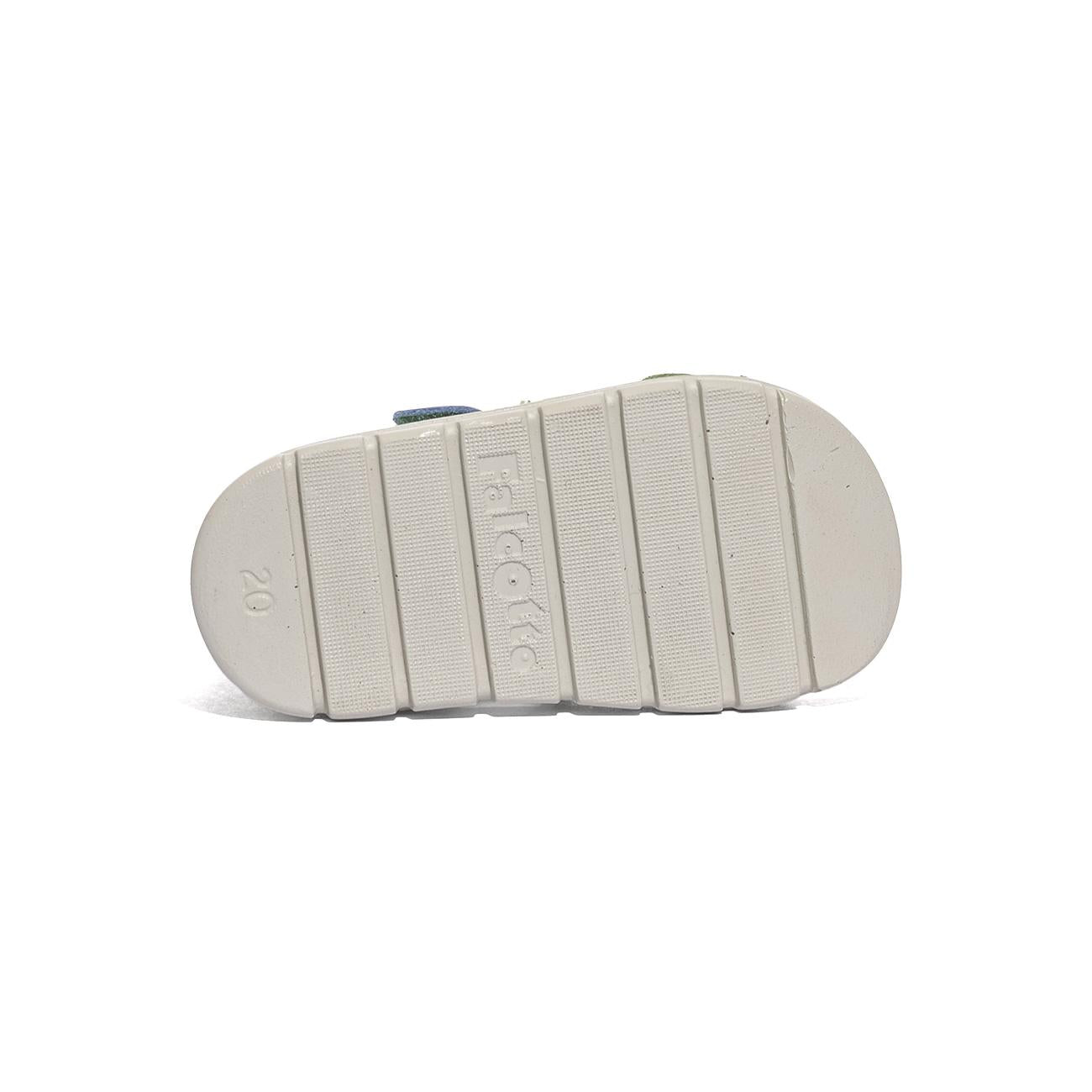 FALCOTTO 0011501113.01.1F28 GREEN WHITE Sandali Bambino