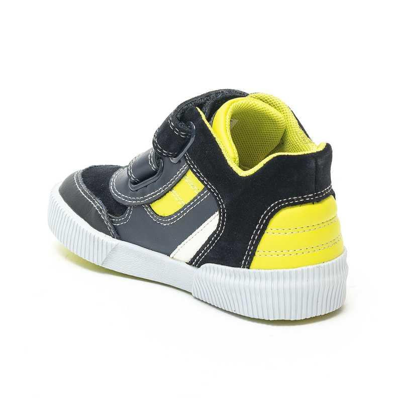 GEOX B94A7A NAVY LIME P C0749 Sneakers Bambino