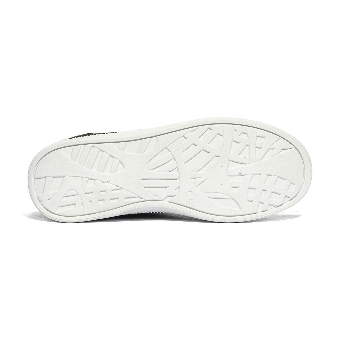 LANCETTI LNC871-1 BLACK WHITE Sneakers Uomo