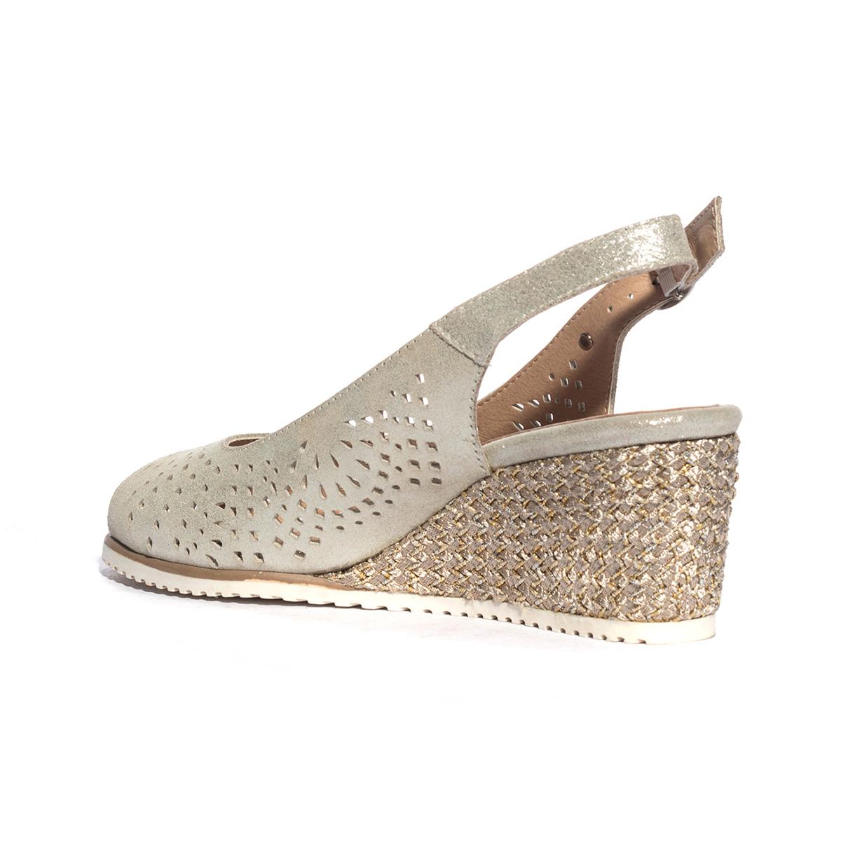 VALLEVERDE 38402 CREMA Sandali Donna