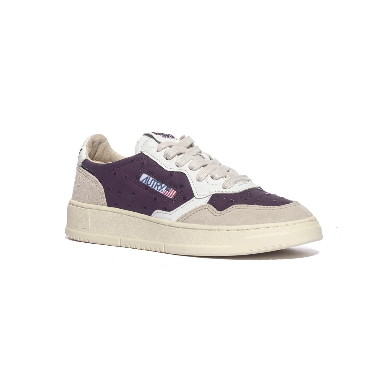 Sneakers Autry Aulwer01 Beige Bordeaux AULWER01BRDXSAND AUTRY
