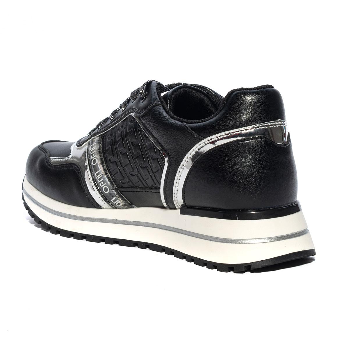 LIUJO 4F2775EX10922222 BLACK Sneakers Donna
