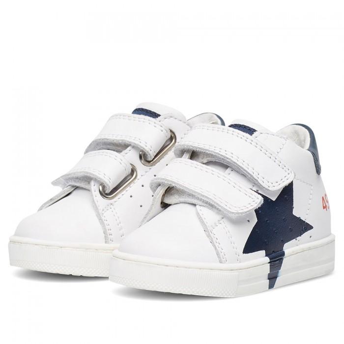 Sneakers FALCOTTO SALAZAR VL BIANCO BLU 0012015346-01-1N27WHITE-BLUE FALCOTTO
