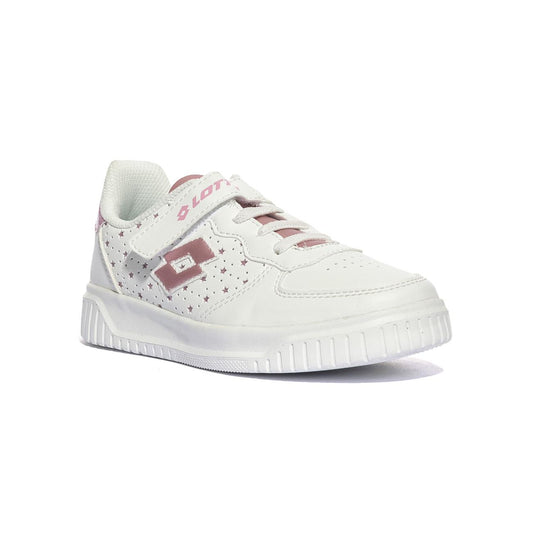 LOTTO 219415 WHITE CASHMERE ROS MT Sneakers Bambino