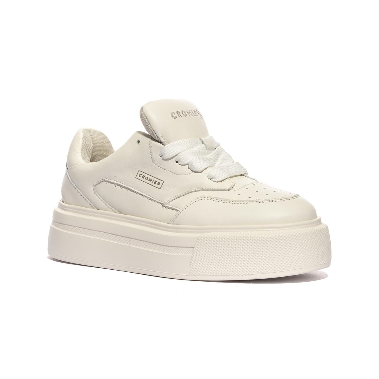 Sneakers Frau T-CALFmix Bianche C2L4PANNA CROMIER
