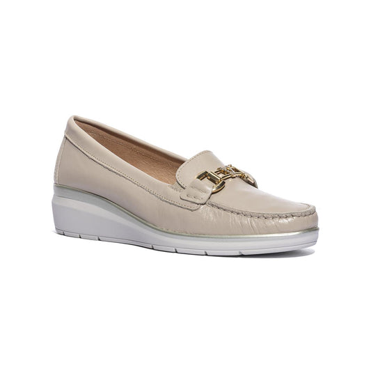 VALLEVERDE 11056 VITELLO PERLA Mocassini Donna