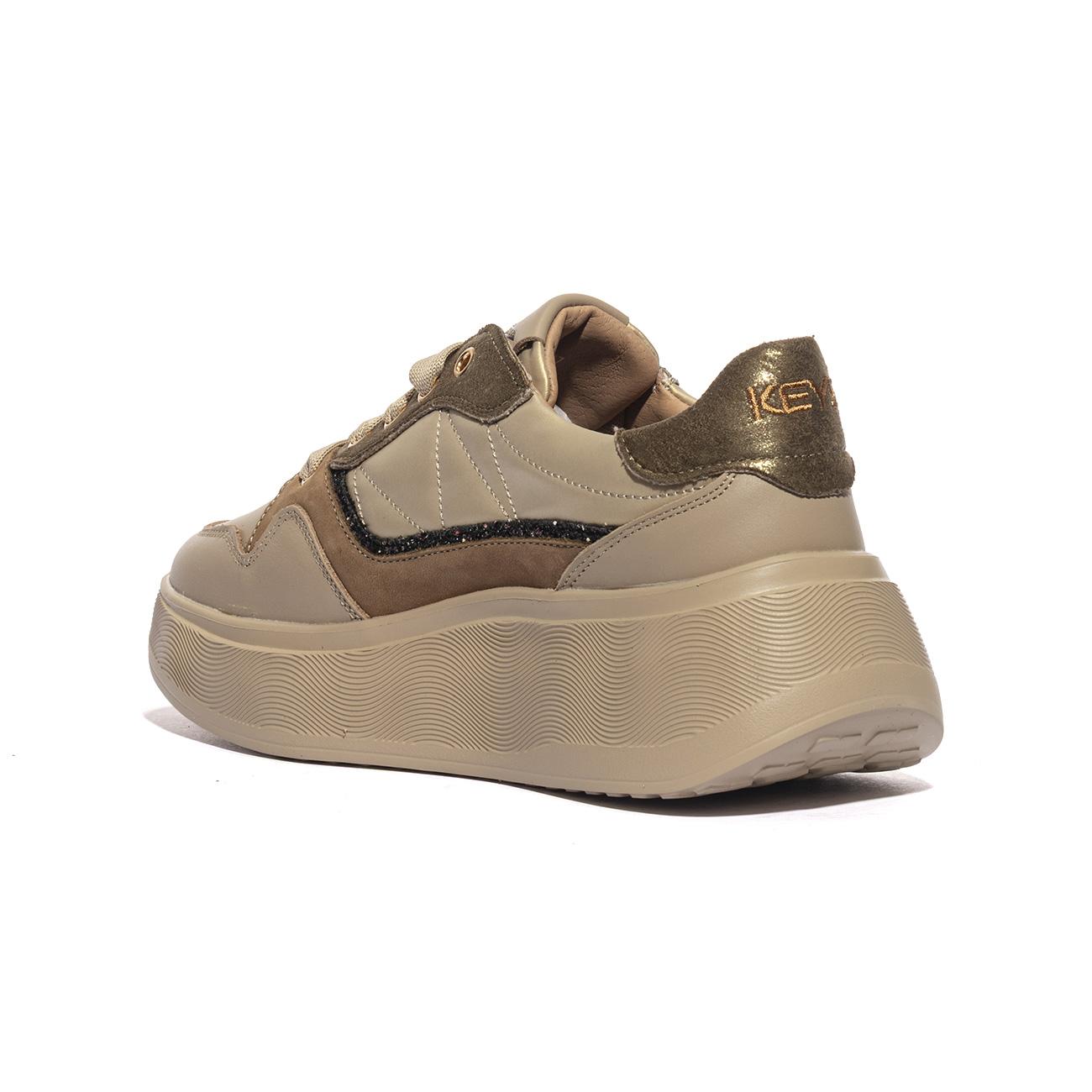 Sneakers Keys K11270 Beige K11270NOCCIOLA KEYS