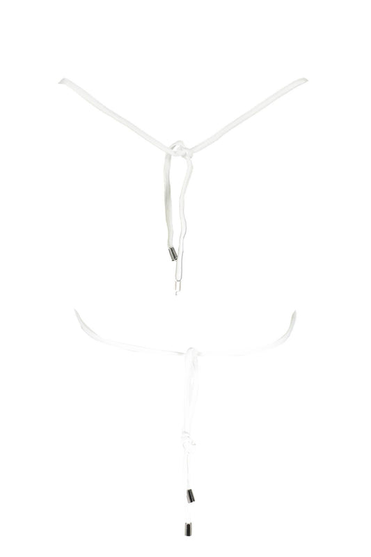 KARL LAGERFELD KL21WTP09_BIANCO_WHITE Bianco Costumi Donna
