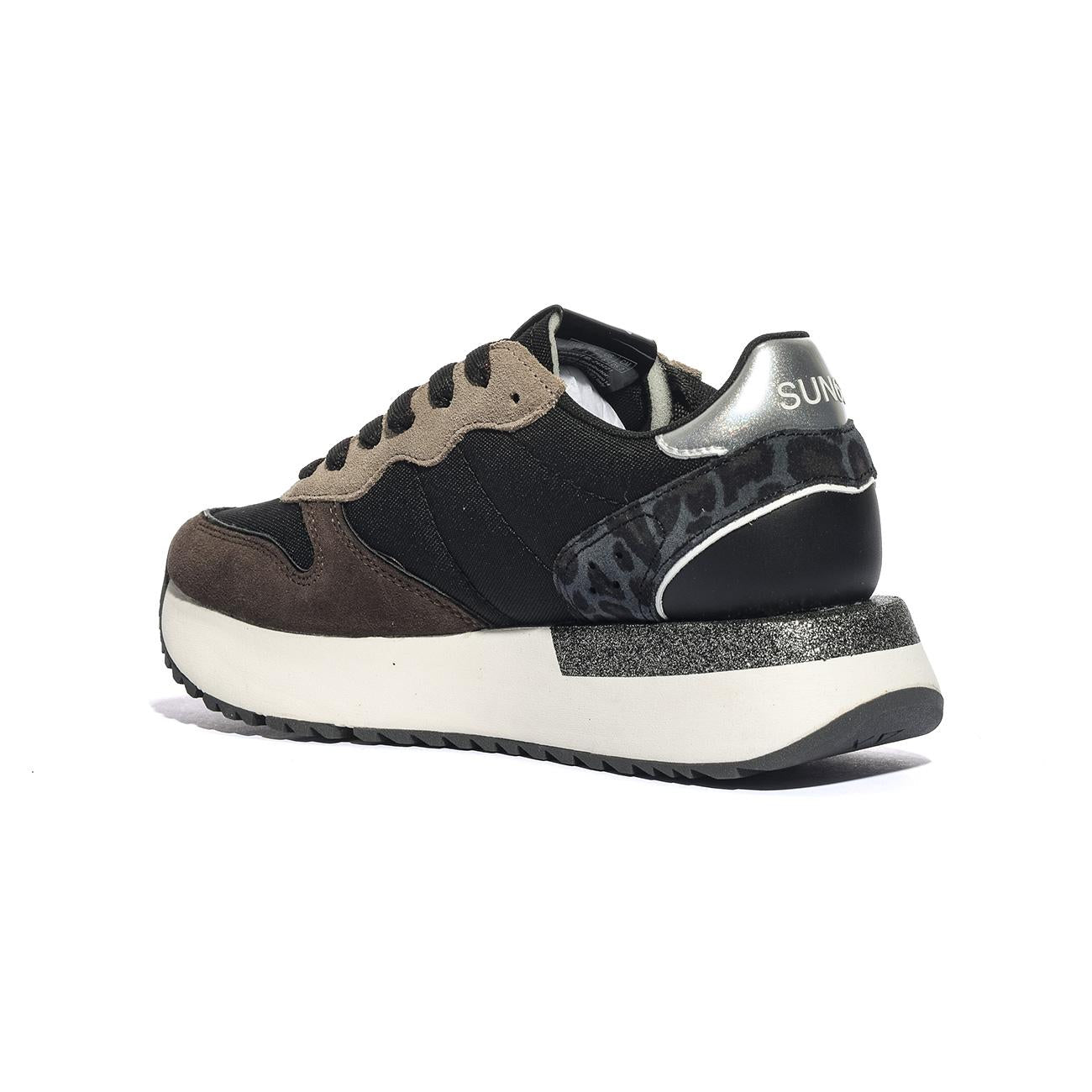 Sneakers Sun68 BIG STARGIRL MIX MATERIAL Nere Z45221NERO SUN 68