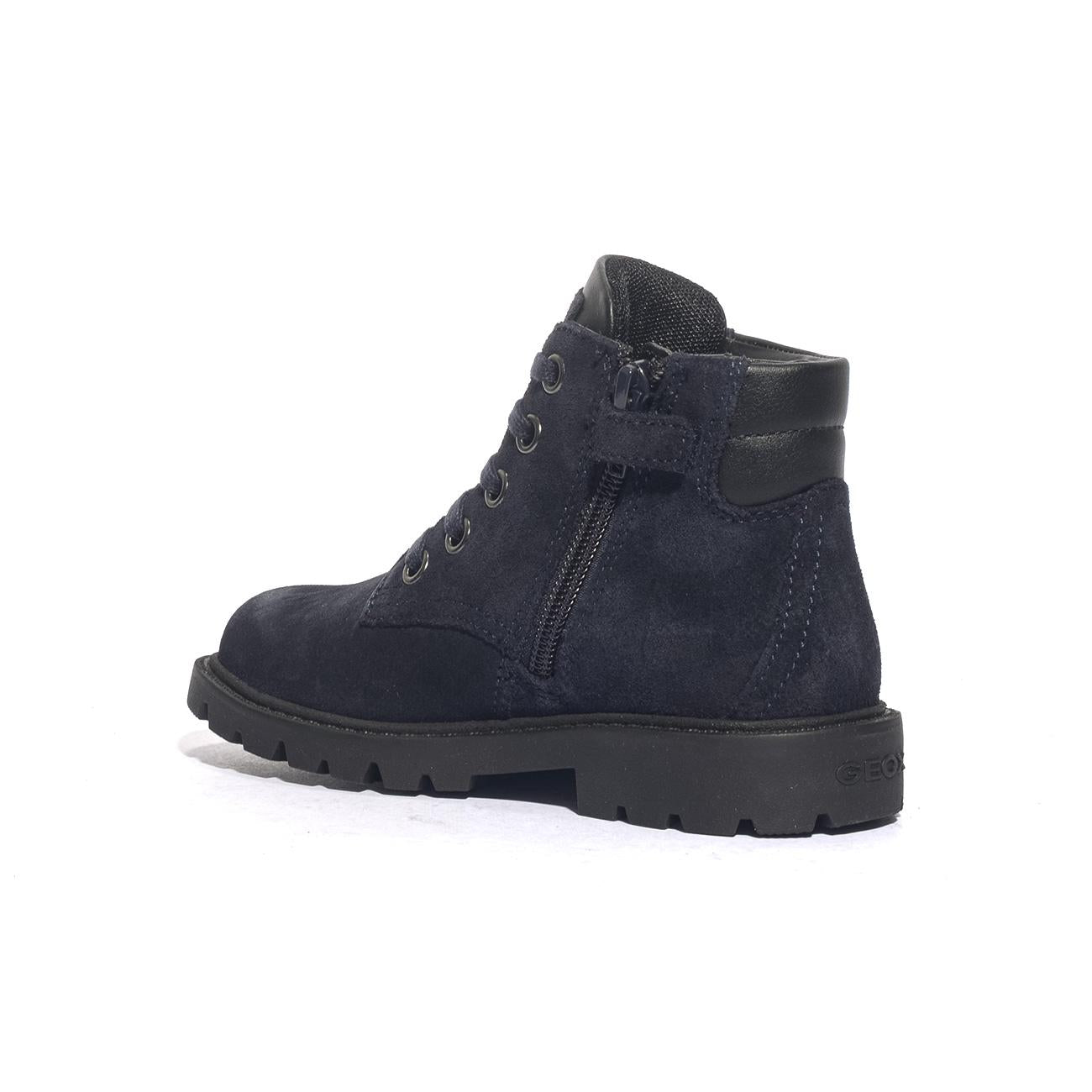 GEOX J16FAB 023BC NAVY BLACK C0045 Stivaletti Bambino