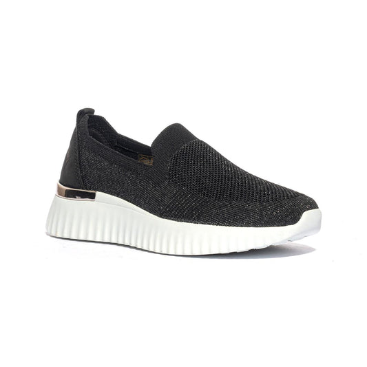 VALLEVERDE 36382 BLACK Slip-on Donna